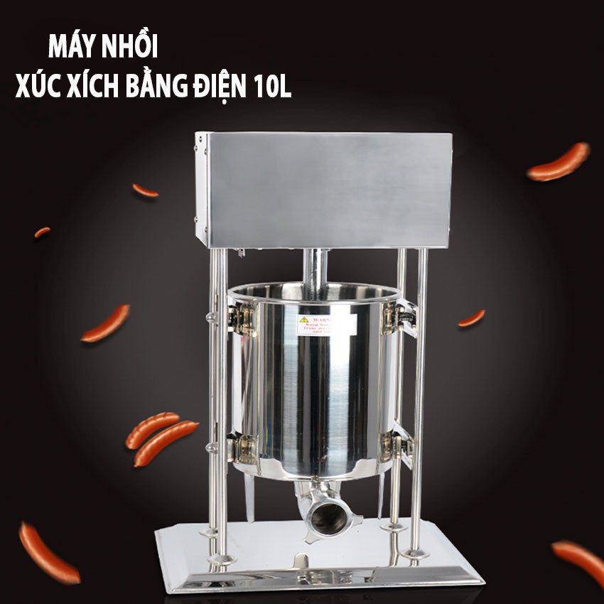 Máy đùn, nhồi, xúc xích, lạp xưởng dùng điện tự động NEWSUN 10L  - Hàng chính hãng - Bảo hành 12 tháng