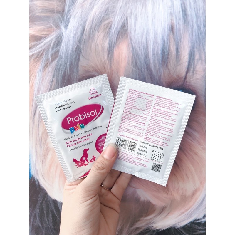 Probisol Men Tiêu Hoá Cho Chó Mèo 5g