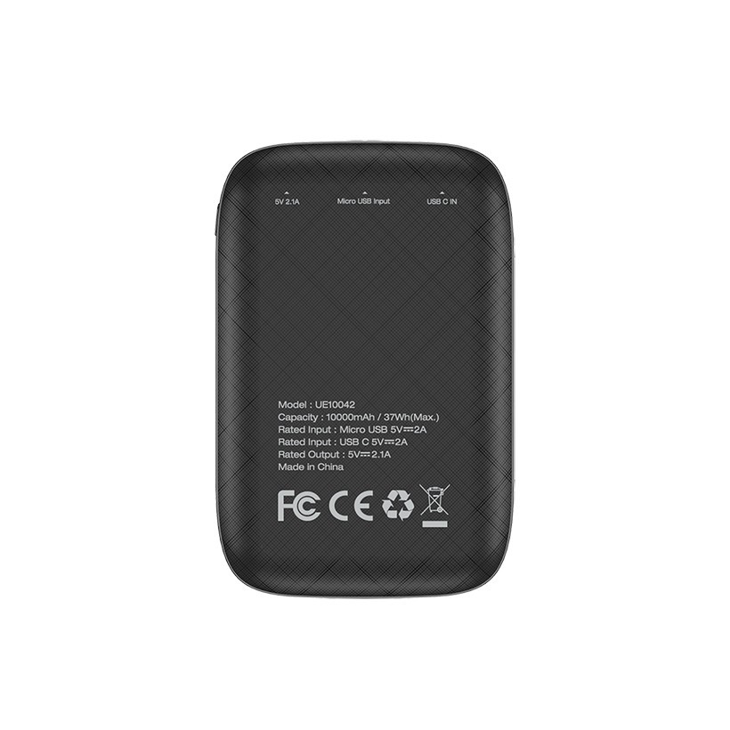 Sạc dự phòng Energizer 10,000mAh /3.7V Li-Polymer - UE10042 - Hàng Chính Hãng, Bảo Hành 2 Năm 1 Đổi 1