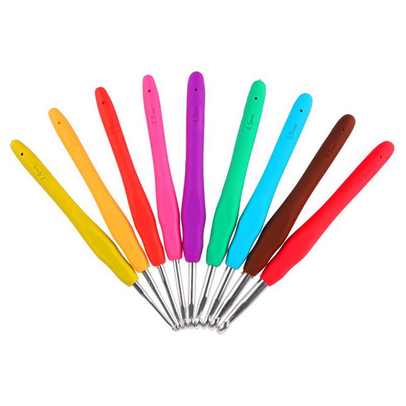 9 Kim Móc Len Bằng Nhôm Có Tay Cầm Bằng Nhôm