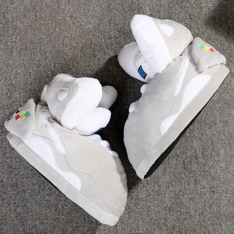 Giày bông phát sáng dép bông đi trong nhà ĐẾ CAO SU hàng có sẵn vyvyshop