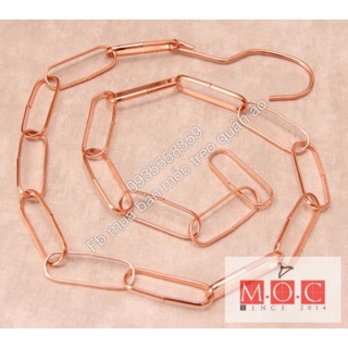Dây xích treo quần áo,dây xích trang trí treo phụ kiện( có clip)