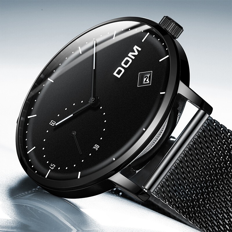 Đồng Hồ Nam DOM Chính Hãng Thiết Kế Đẳng Cấp Sang Trọng