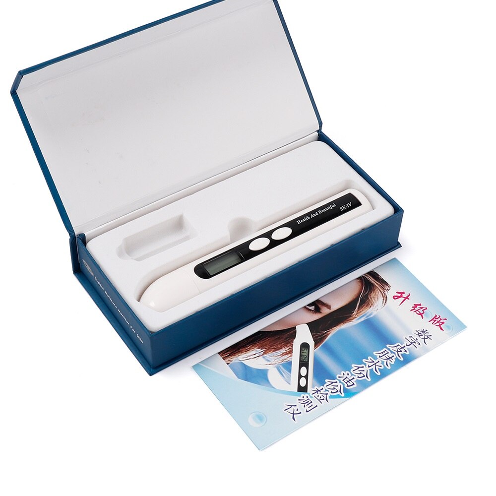 Máy đo độ ẩm da FOREVERLILY màn hình LCD kỹ thuật số chuyên nghiệp tiện lợi