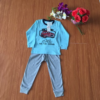 Đồ bộ dài tay bé trai, bé gái