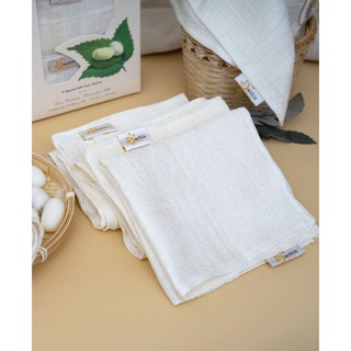 Quà Tặng Khăn Mặt Tơ Tằm SenSilk - Combo Nhân Đôi Hạnh Phúc - Tussar Silk Towel
