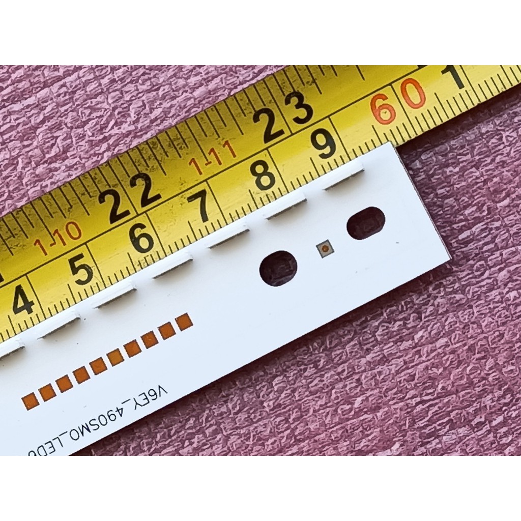 THANH LED TIVI SAMSUNG 49K5000 49k5500 49M5500 HÀNG MỚI 100%  1 MÁY 1 THANH 64 BÓNG 3V, DÀI 59,6cm