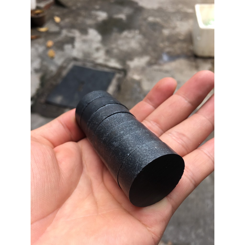Nam Châm Ferrite Ø 30x10 - Nam Châm Đen Y30 - Bộ 5 Viên