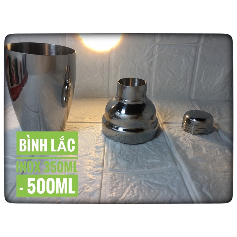 Binh lắc inox pha chế mini