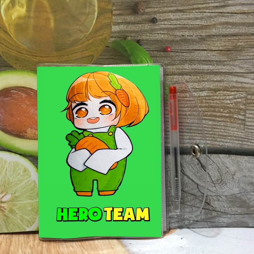 Sổ tay Hero Team (Tặng kèm cây bút viết) - Mẫu 02