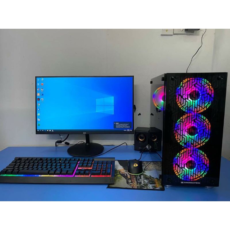 Bộ máy vi tính chơi game thế hệ 10 i3 10100f/8Gb/H410/120Gb/1650 4Gb/500W | BigBuy360 - bigbuy360.vn