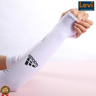 Ống Tay Chống Uv [In Logo] Găng Tay Đi Nắng Mùa Hè Vải Co Dãn 4 Chiều Làm Mát Da - Giảm 5*c Khi Sử Dụng