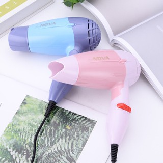 [Hàng mới về] Máy sấy tóc mini chỉnh được luồng gió sấy nhanh ít ồn tiện dụng cho du lịch và tại nhà