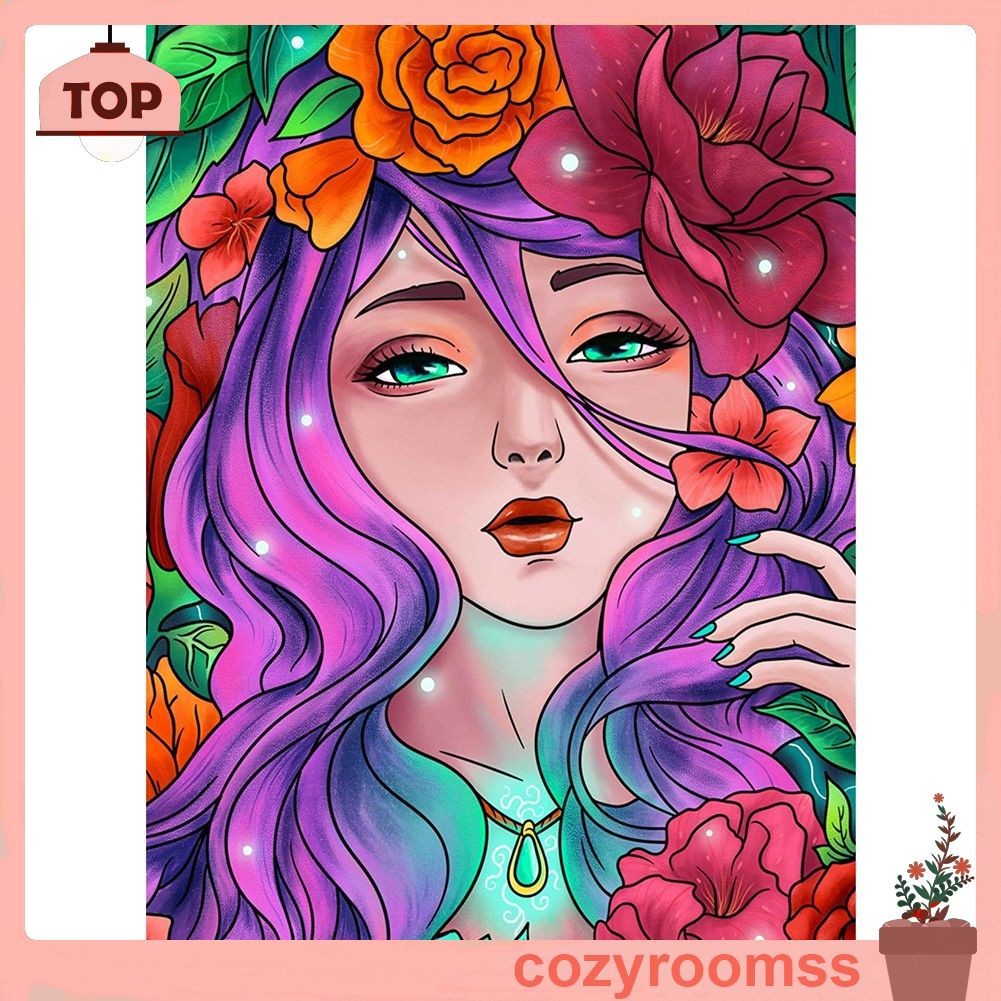 Bộ Tranh Đính Đá 5d Tự Làm Hình Phong Cảnh Ấn Tượng