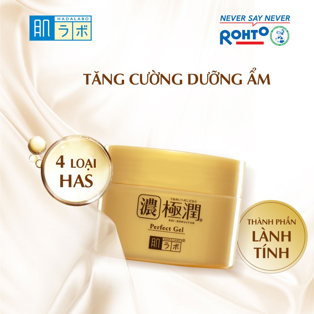 [Mã FMCGMALL -8% đơn 250K] Gel cấp ẩm Hada Labo Koi-Gokujyun Perfect Gel (100G) | BigBuy360 - bigbuy360.vn