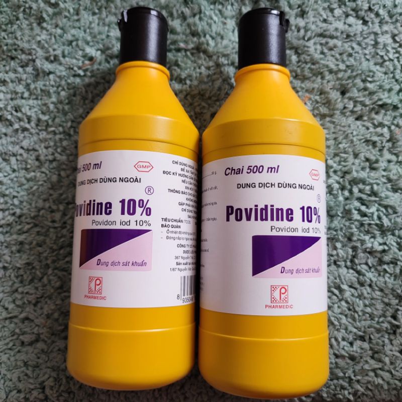 (Q1-HCM) Dung Dịch Sát Khuẩn Povidine 500ml