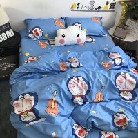 Bộ ga gối vỏ chăn poly cotton - Mon đàn [ib mẫu cho shop]