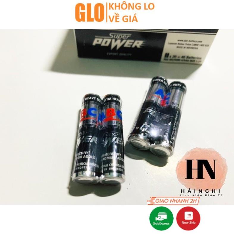 Hộp 40 Viên Pin AAA (3A), AA (2A) ABC Super Power 1.5V