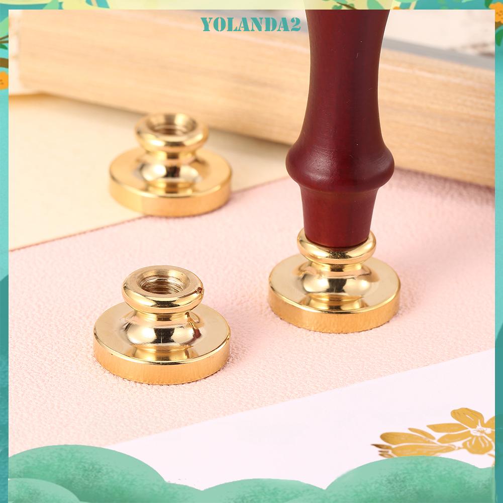 Đầu Con Dấu Sáp 25Mm Hình Hoa Hồng Cổ Điển