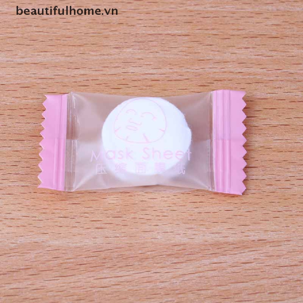(Hàng Mới Về) Mặt Nạ Giấy Nén Chất Lượng Cao Dễ Sử Dụng