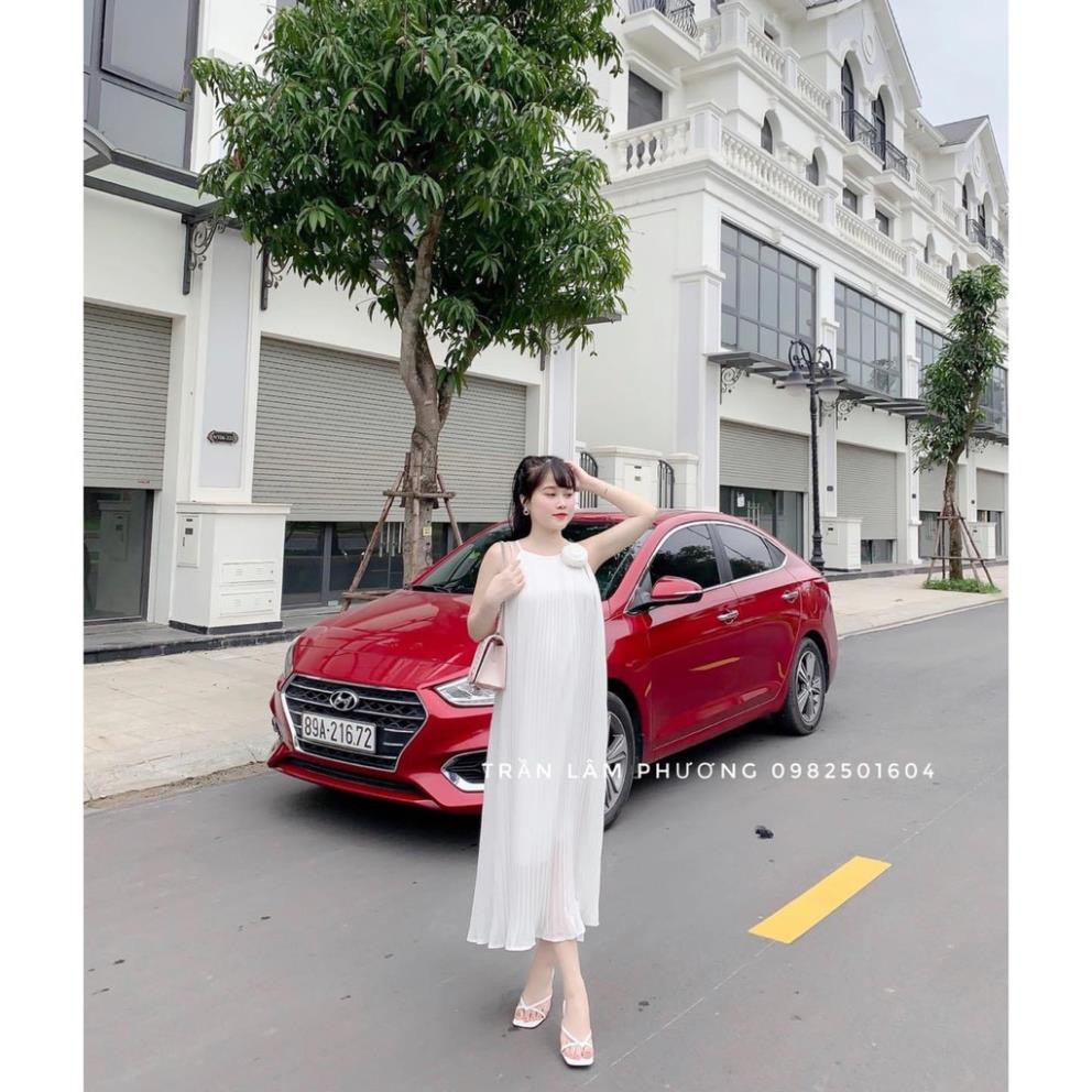 Váy Hai Dây Đầm Maxi Dập Mẫu Xinh 2021 Hàng Loại 1 | BigBuy360 - bigbuy360.vn