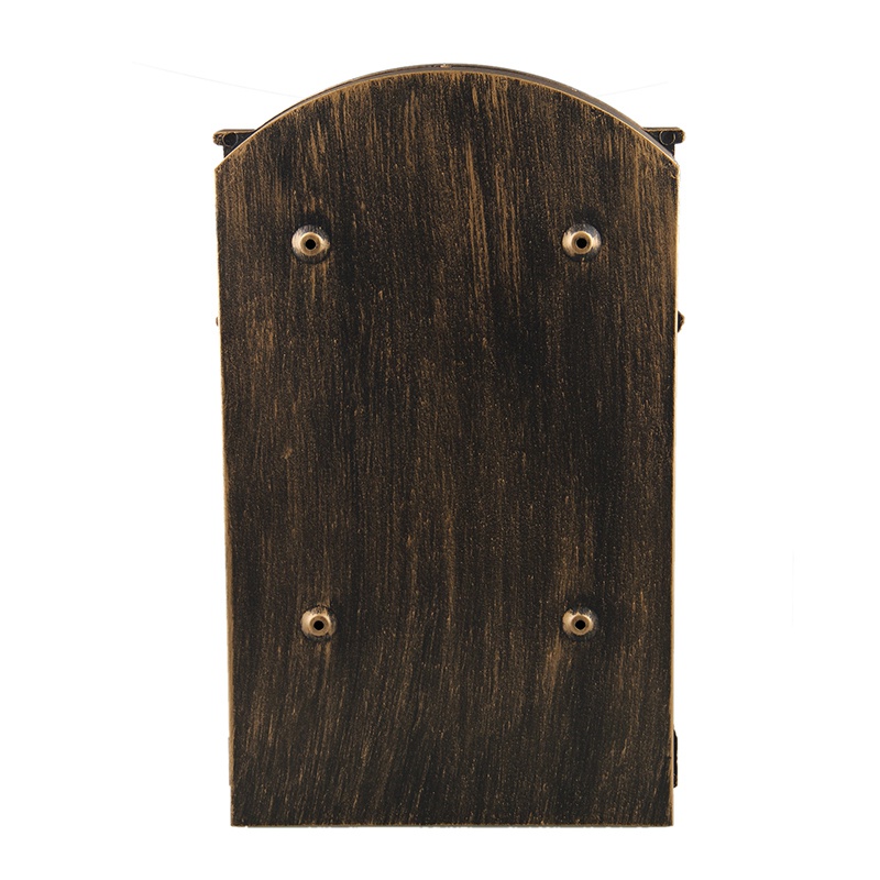 Hộp Thư Bằng Thép Không Gỉ Gắn Tường Có Khóa Chữ El: Đồng