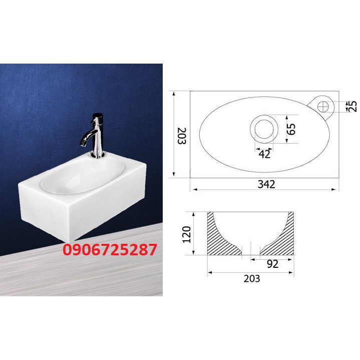 [NOWSHIP 1H HCM]Chậu đặt bàn siêu nhỏ, lavabo nhỏ, chậu y tế, mini cho không gian chật hẹp