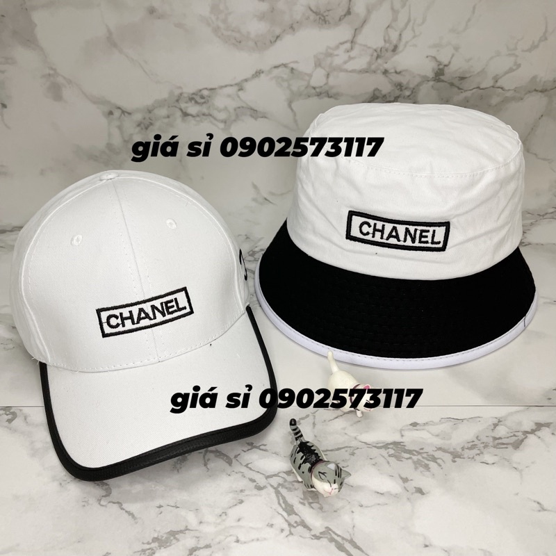 Cặp nón kết mũ lưỡi trai - bucket thêu chữ CHAN thời trang cá tính cao cấp thời trang nam nữ