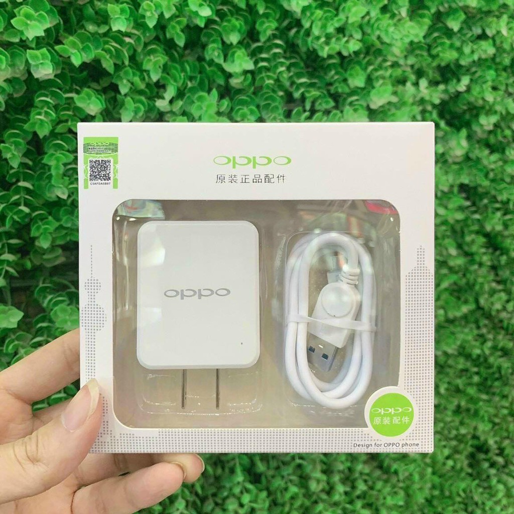 Bộ Sạc Nhanh Oppo F3 F5 F7 F9 A3S Zin 5V - 2A cắm Micro USB như Oppo, Huawei, Xiaoni, Samsung, Vivo, realme