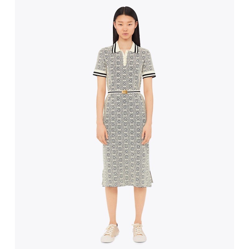 Váy len montogi Tory burch hàng xuất
