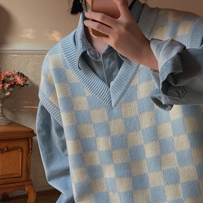 Áo Dệt Kim Sát Nách Thời Trang Trẻ Trung Cho Nữ