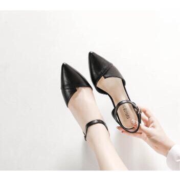 Giày Mũi Nhọn 3 Phân Kiểu Dáng Vintage Mã TH_P1 | BigBuy360 - bigbuy360.vn