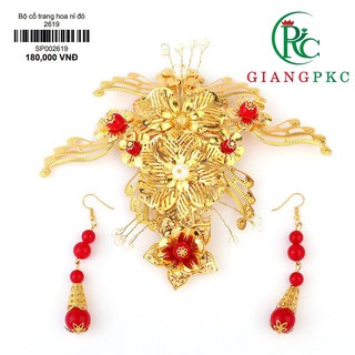 Bộ cài tóc cổ trang cho cô dâu