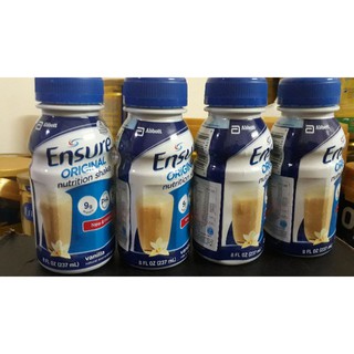 Sữa ensure nước vani chai lẻ 237ml