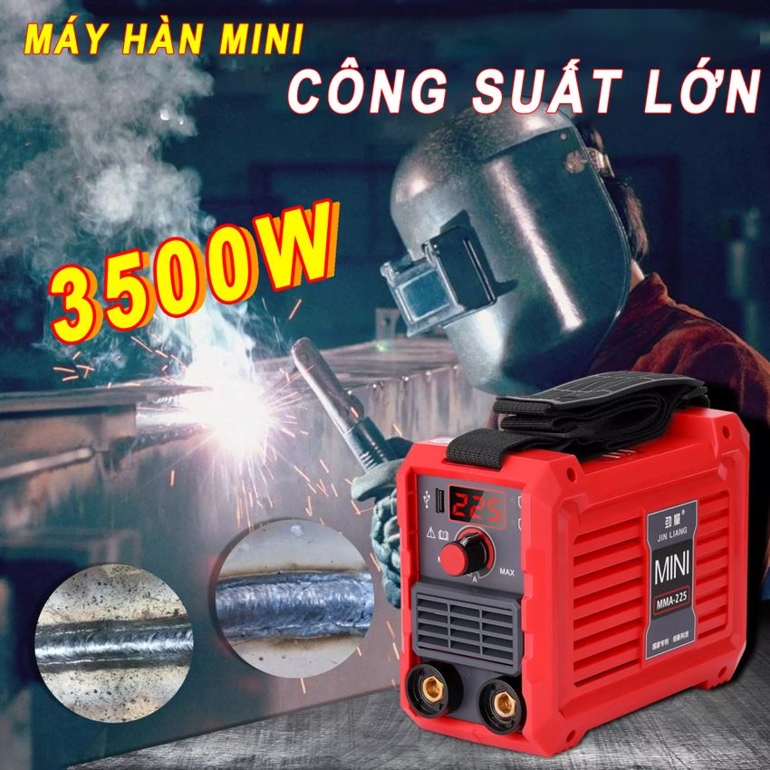 Máy Hàn Điện Hadawa Mini Đa Năng, Xách Tay Chất Lượng Cao Máy Hàn Điện Tử Đầy Đủ Phụ Kiện, Hàng Nhập Khẩu Đức