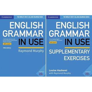 IELTS - English Grammar In Use Intermediate  + Supplementary (2019 5th) - In đen trắng - Bìa màu như hình