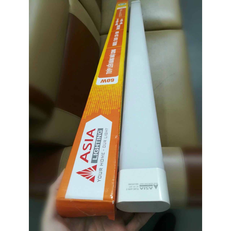 Đèn tuýp máng đôi TLCM Asia siêu sáng bảo hành 2 năm