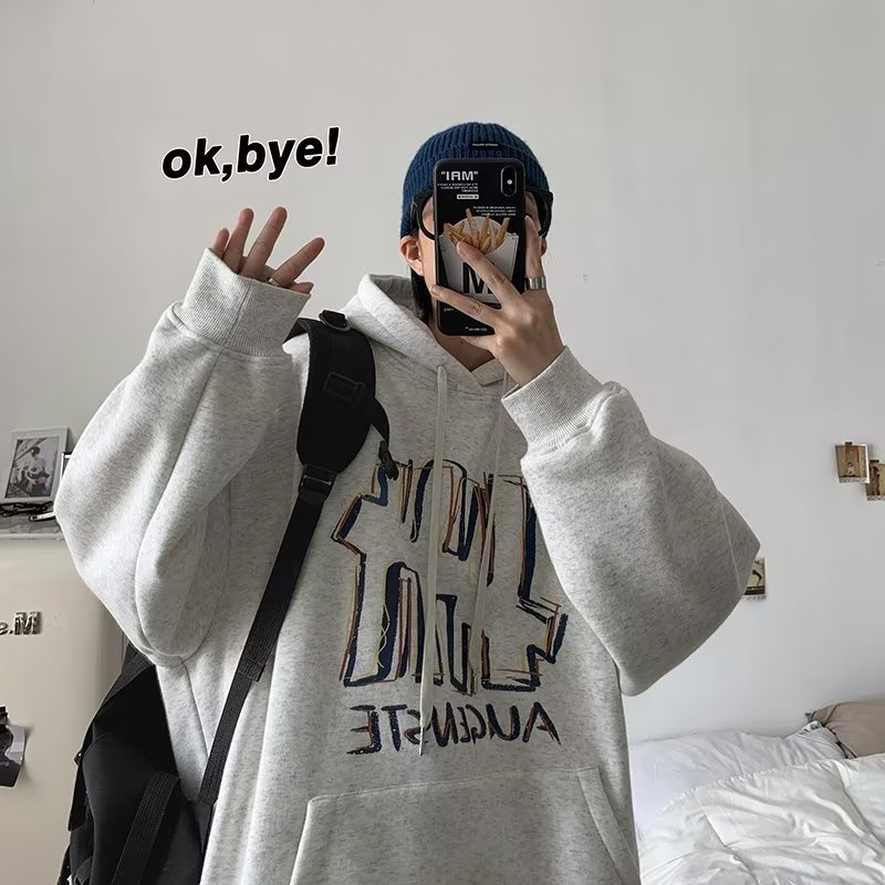 Áo Hoodies Có Nón Dài Tay Thời Trang Hàn Quốc Mới Cho Nam