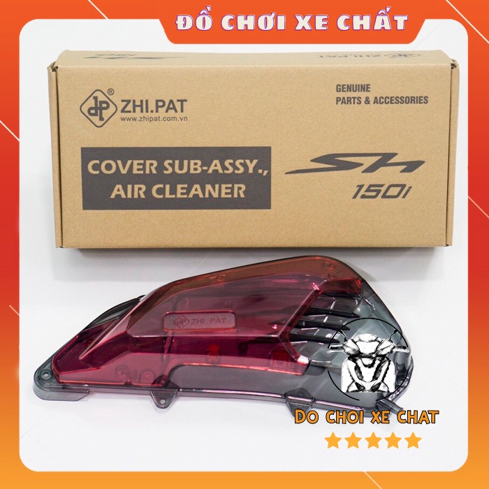 Ốp Pô E Trong Suốt SH 150i/125i / 2013-2019 (Ốp Lọc Gió, Chụp Pô E ) Chính Hãng ZHIPAT