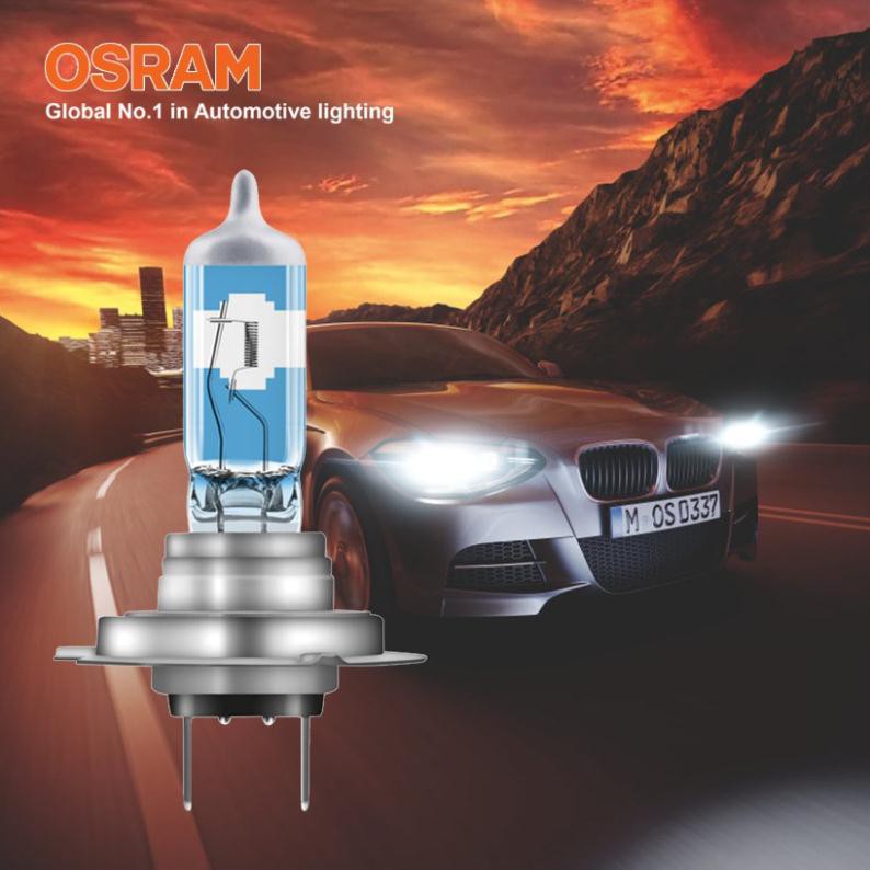 Bóng đèn halogen tăng sáng 150% OSRAM NIGHT H7 12v 55w