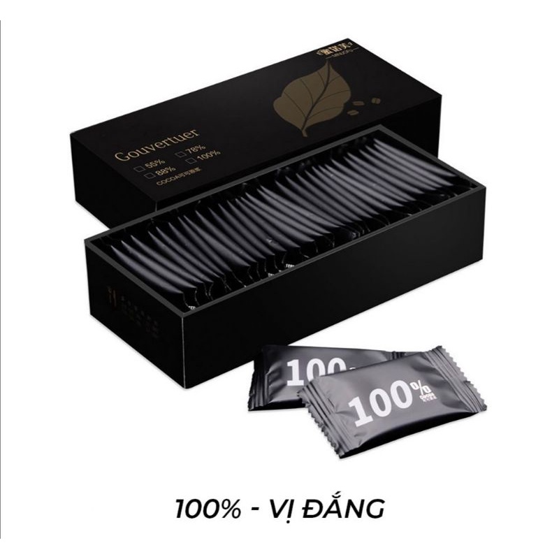 🍫 Socola đen nguyên chất 100% 78% 55% 🍫 Chocolate ăn kiêng giảm cân ❤️ FREESHIP ❤️ [ngon - bổ - rẻ]