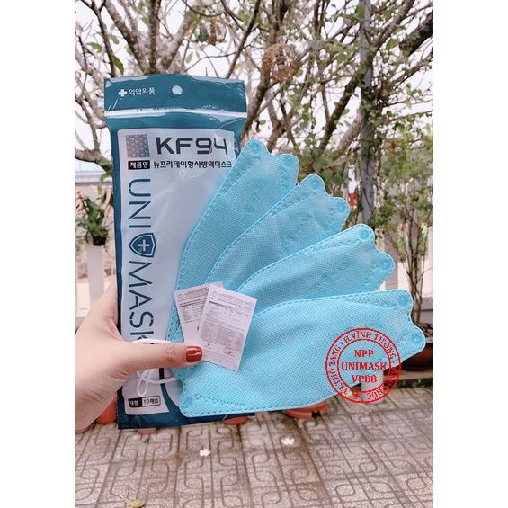 1 thùng 300 chiếc khẩu trang 4 lớp kf94 uni mask chống bụi mịn và kháng - ảnh sản phẩm 8