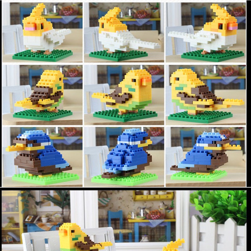 Mô Hình Đồ Chơi Lắp Ráp Tòa Nhà Vi Mô Giáo Dục Cho Bé