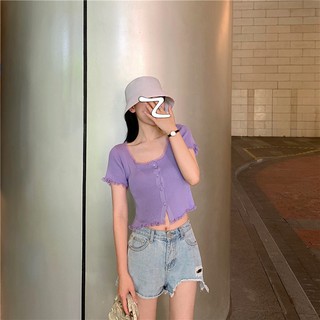 [Thanh Lý] Croptop viền ren Bigsize A13/A16