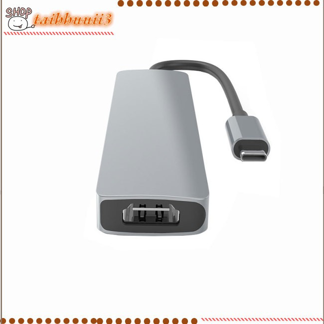 Sản phẩm mới bán chạy nhất Usb C Hub Multiport Adapter Type-c To Hdmi-compatible Docking Station Usb 3.0 Sd/tf Card Reader