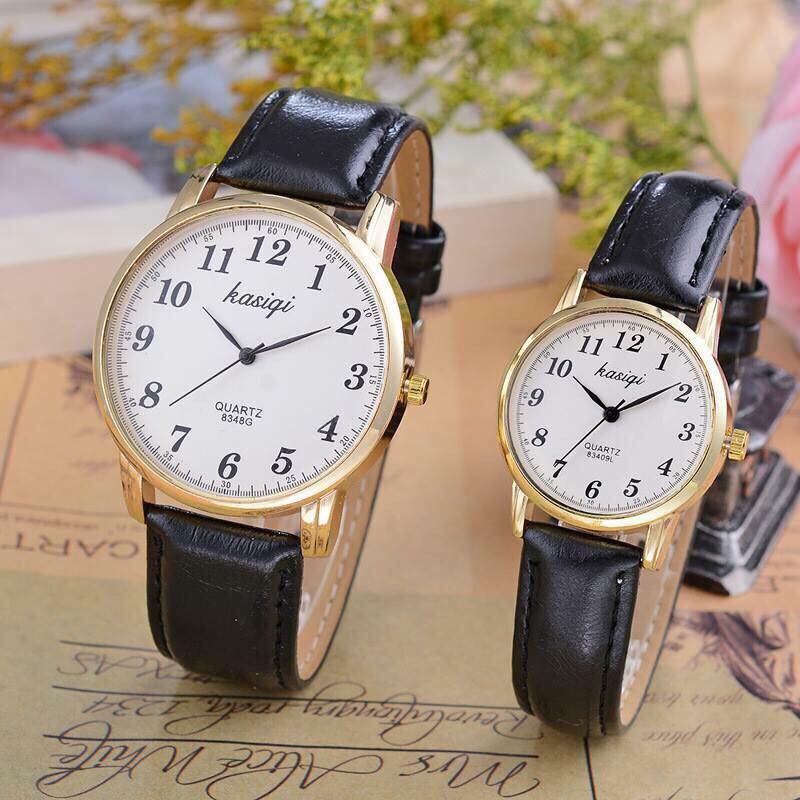 Đồng hồ thời trang nam nữ Káiqi KSQ03 dây da mềm, mặt số cổ điển dể dàng xem giờ | BigBuy360 - bigbuy360.vn