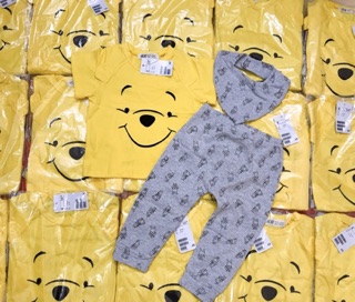 Set bộ gấu Pooh Hm xuất cho bé