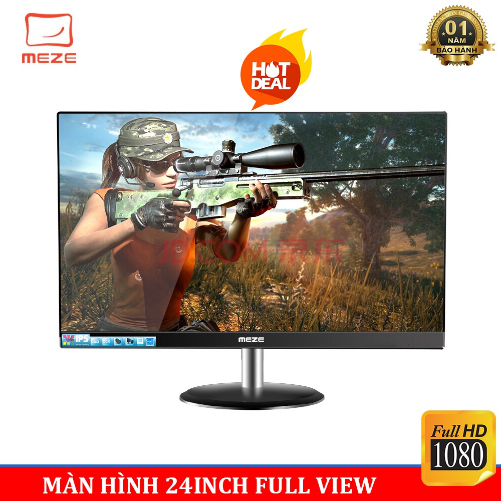 Màn Hình Máy Tính Gaming Meze 24Inch – Độ Phân Giải FullHD – Tấm nền IPS - Bảo hành hãng 3 năm