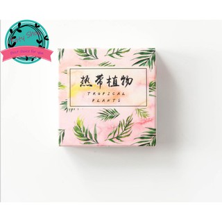[ẢNH THẬT] Set 40 sticker thực vật nhiệt đới so cool