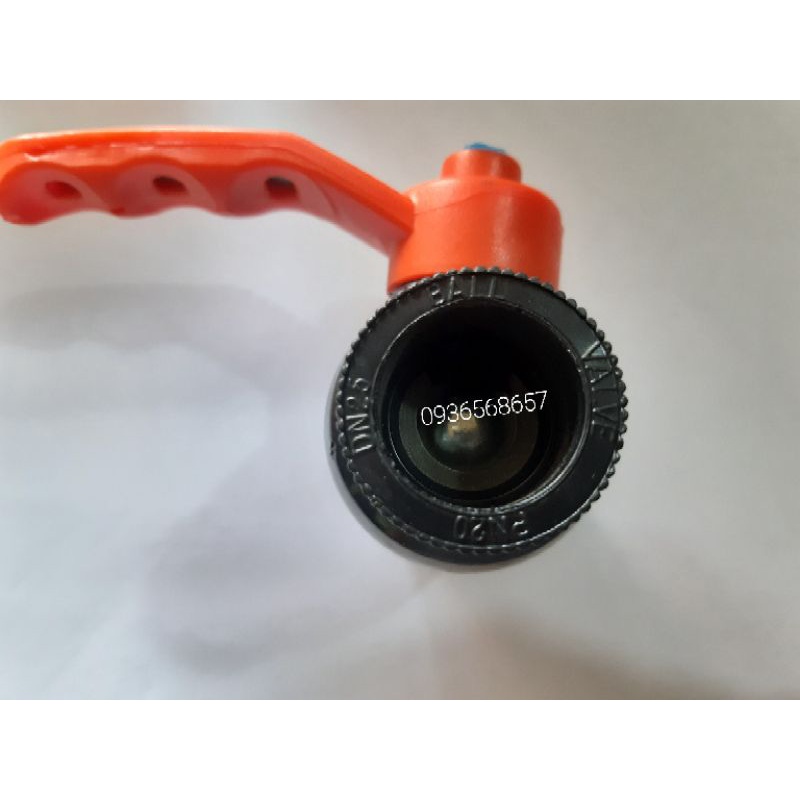 Van khóa nước nóng PPR đen 25 UV